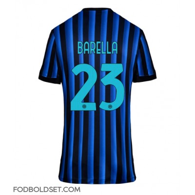Inter Milan Nicolo Barella #23 Hjemmebanetrøje Dame 2025-26 Kortærmet Inter Milan Nicolo Barella #23 Hjemmebanetrøje Dame 2025-26 Kortærmet